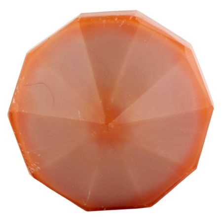 Old Pink Glass Top Wine Stopper